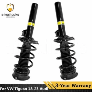 Pair Front Shock Absorber Struts Assys Fit VW Tiguan 2018-2023 Audi Q3 2019-2023 - Picture 1 of 8