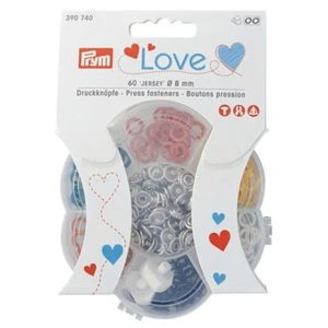Snap Fasteners Jersey, Prym Love, 8mm, In 6 Colours #390740 - Imagen 1 de 3