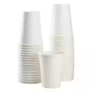 Karat Earth 12oz Eco-Friendly Paper Hot Cups - White (90mm) - 1,000 ct, KE-K512W - Picture 1 of 6