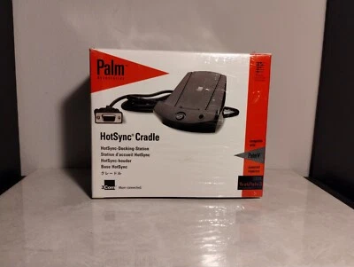 Palm V HotSync 1999 estación de acoplamiento con base sellada nueva en caja Foto 1 de 2