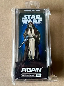 * Totalmente Nuevo/Bloqueado * FiGPiN Star Wars A New Hope Obi-Wan Kenobi #753 Exclusivo - Imagen 1 de 1