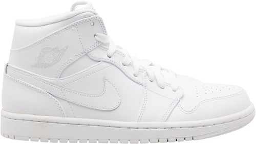 Jordan 1 bianco medio taglia 12