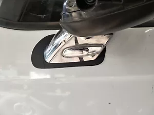 CITROEN DS3 INSERTI SPECCHIETTO RETROVISORE ALARE STAMPATO IN 3D PER NASCONDERE LA COMUNE RUGGINE - Foto 1 di 8