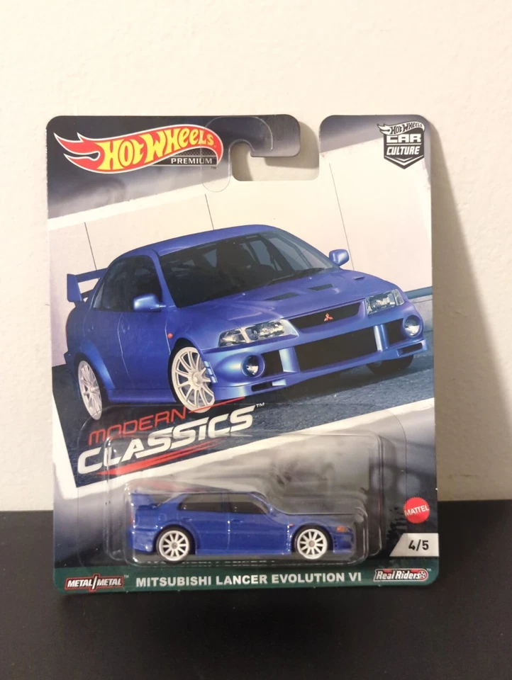 Hot Wheels 1:64 Mitsubishi Lancer Evolution VI Car - GRJ89