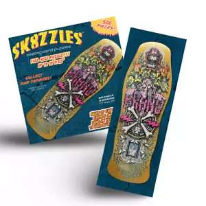 X-Dream Gold Sk8zzle Skateboard puzzle - Picture 1 of 4