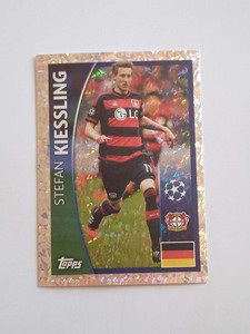 No. 298 Stefan Kiessling Bayer 04 Leverkusen - Champions League 2015/16 Topps