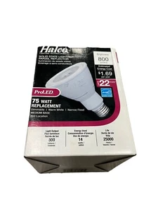 Halco PAR30L 75-Watt 800 Lumens ProLED Blanc Chai’s 2700K - Picture 1 of 7