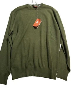 Suéter Watson & Pastor Hombre Grande Bebé Verde Alpaca NUEVO (H3) - Imagen 1 de 5