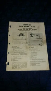 New Holland Modell 450 455 Mähwerk Montageanleitung - Bild 1 von 1