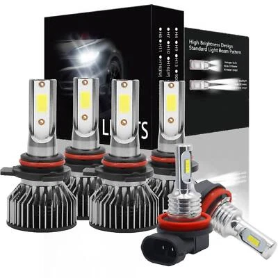 Combo de faros LED + faros antiniebla para Ford Explorer 2011 2012 2013 2014 2015 Foto 1 de 4