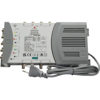 Triax TMS 9x8 TM Multischalter 9 Eingängen 8x SAT 1x terrestrisch und 8 Ausgang - Bild 1 von 4