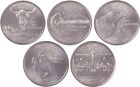 2007-D State Quarters (Set Of 5) Each State Pulled From US Mint Box - BU Gems