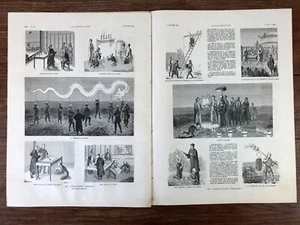L'ILLUSTRATION 1885 (Octobre) CHINA CHINE Les Superstitions Chinoises - Picture 1 of 2