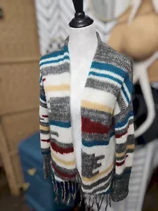 Jack Dakota Fridge Huddy Aztec Cardigan Medium Warm Western Vibe - Picture 1 of 7