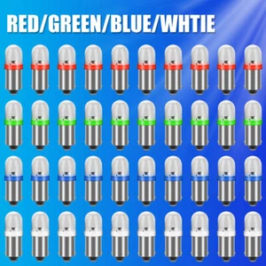 10X BA9S 1815 1816 1445 1895 LED Car Interior Instrument Dash Panel Light Bulbss - Picture 1 of 14