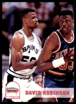 1993-94 NBA Hoops Basketball Card David Robinson A San Antonio Spurs #203 - Image 1 of 2