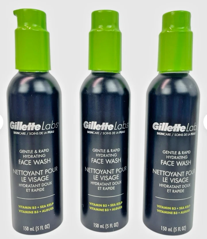3 Nuevo Gillette Labs Cuidado de la Piel Suave e Hidratante Rápido Jabón Facial 5 OZ, ENVÍO GRATUITO Foto 1 de 1