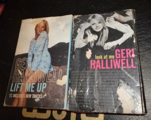 2 Music CASSETTES GERI HALLIWELL LOOK AT ME & LIFT ME UP - Picture 1 of 2
