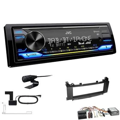 JVC DAB Bluetooth inkl. Antenne Radio für Mercedes-Benz A-Klasse Audio 10 Canbus - Bild 1 von 4