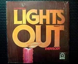 LIGHTS OUT EVERYBODY HALLOWEEN RADIO RECORD LP - Picture 1 of 1