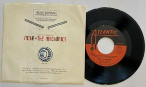 Mike & The Mechanics Silent Running (On Dangerous Ground) 45 RPM PS M- Atlantic - Picture 1 of 2