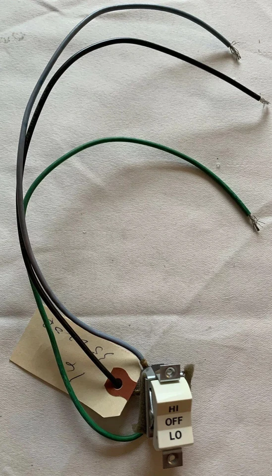 Interruptor basculante de 2 velocidades Eureka E352208 Foto 1 de 1