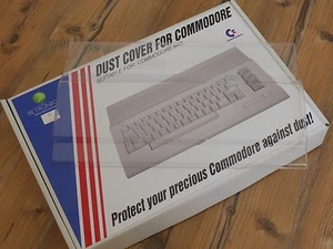 Commodore C64C Abdeckung , NEU.   Commodore C-64C Dust cover , NEW - Bild 1 von 10