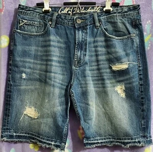 ✅️⭐️ Cult Of Individuality Logan Short Vintage Heritage Denim Jeansmith Men's 40 - Picture 1 of 12