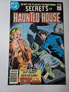1980 DC Comic "Secrets of Haunted House" #23 - Return of the Killer's Ghost FN - Imagen 1 de 2