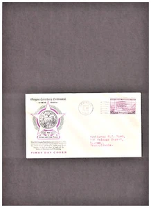 3c SINGLE OREGON TERRITORY CENTENNIAL FIRST DAY COVER SCOTT #783 - Picture 1 of 2