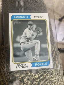 2023 Topps Heritage DANIEL LYNCH Black & White Variation SSP ROYALS - Picture 1 of 2