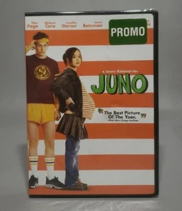 JUNO DVD Promo Sealed New DVD, 2008) Ellen Page, Michael Cera, Jason Bateman - Picture 1 of 3