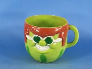 Vintage Pillsbury FUNNY FACE With It Watermelon Plastic Mug Cup 