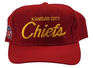 Vintage Kansas City Chiefs NFL Sports Specialties "The Pro" Script Snapback Mütze - Bild 1 von 11