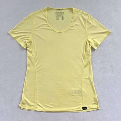 Camisa Patagonia Mujeres PPL Amarillo Piña Capilene Fresca Ligera 45765 XS Foto 1 de 4