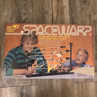 Bandai Spacewarp Set 10 Beginner Coaster Construction Set Vintage  - OPEN BOX - Image 1 of 4