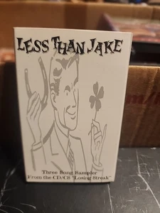 Less Than Jake Cassette Three Song Sampler Losing Streak Rare Tape Vtg 1996 90s - Picture 1 of 4
