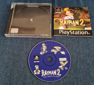 Sony Playstation 1 PS1 Game Rayman 2 The Great Escape Boxed Manual - Picture 1 of 2