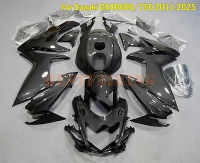 Carbon Fiber Fairing Kit +Tank for Suzuki GSXR600/GSXR750 2001-2025 Painted Body - Image 1 of 4