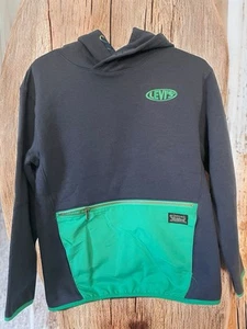LEVIS Boys Size L | Navy hoodie Front Zip pocket (12-13years) - Picture 1 of 12