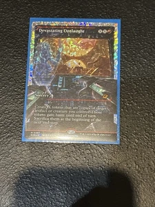 Devastating Onslaught (0387) (Showcase) (Fracture Foil) - Edge of Eternities MTG - Picture 1 of 4