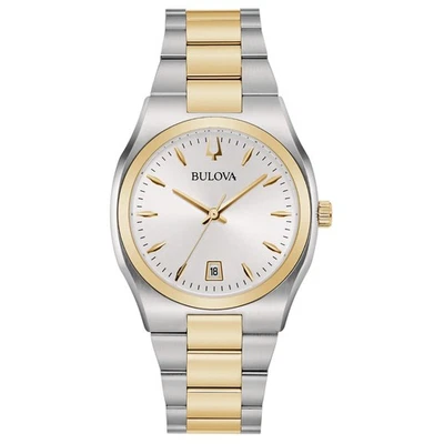 BULOVA Surveyor Lady OROLOGIO DA DONNA IN ACCIAIO B-COLOR SOLO TEMPO 98M132 - Immagine 1 di 4
