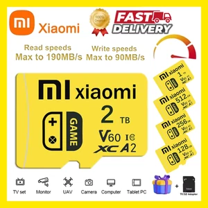 Lenovo 2TB 1TB 512GB 256GB 128GB Micro SD TF Card UHS-I U3 A2 Ultra High Speed - Picture 1 of 8