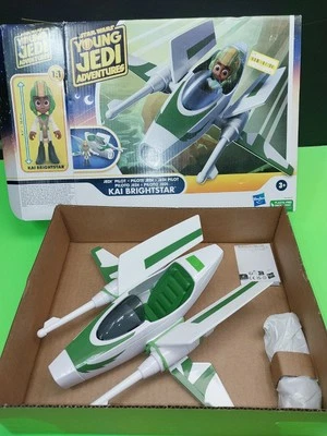 Hasbro Disney Star Wars: Young Jedi Adventures: Pilot Kai Brightstar 2023 Novo - Imagem 1 de 4