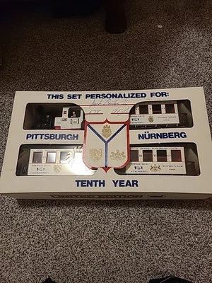 LGB Pittsburgh 1988 10th Year Limited Edition Set White G Scale RARE #638 - Image 1 of 4