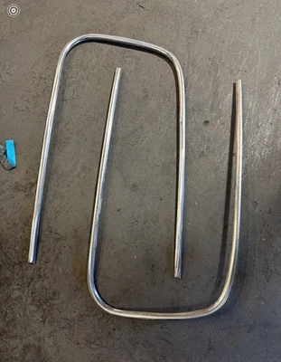 1947 1949 CHEVY 1950 1951 1952 GMC 1954 1955 DELUXE BARN DOOR STAINLESS TRIM OEM - Image 1 of 4