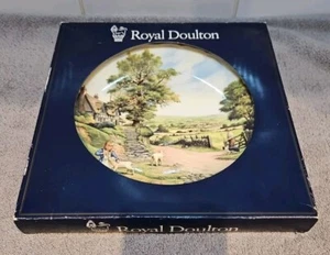 Royal Doulton Das Dorf im Tal Sammelteller verpackt 8,5" 21,5 cm - Bild 1 von 5