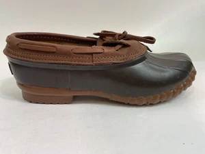 Kenetrek Men's Duck Shoes Wet Weather Leather Slip On Size 12 Steel Shank - Picture 1 of 5