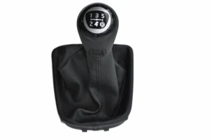New Original Gear Shift Knob Leather 5 -gears Vw UP 1S 1S0711113J - Picture 1 of 4