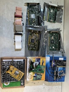 LOT OF 7 PCI PARALLEL SERIAL SCSI IO CARDS - Picture 1 of 1